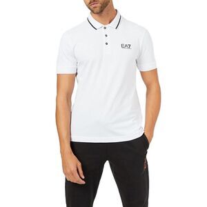 Ea7 Men White Polos
